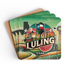 Luling Texas Bar Coaster, The Lone Star State Coaster