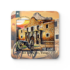 The Alamo San Antonio Texas Bar Coaster, Bold Vibes from The Lone Star State