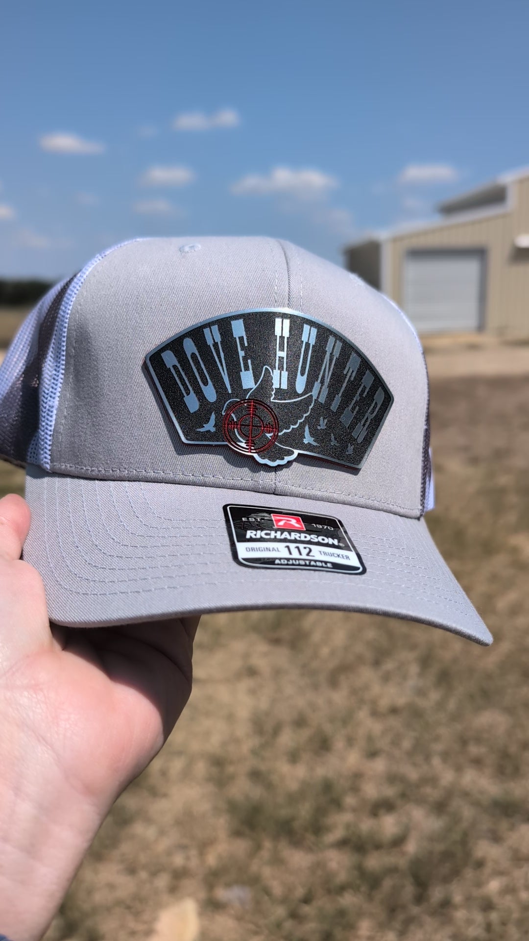 Dove Hunter Trucker Hat – Richardson 112PM in Silver/Grey Camo