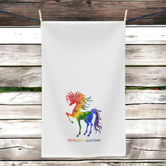 Rainbow Horse Kitchen Towel