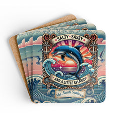 Dolphin Splashy Bar Coaster