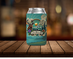 Enumclaw Washington Mt. Rainier Can Cooler 12oz, City Souvenir 12oz Regular