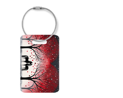 Horses Love Aluminum Bag Tag for Luggage