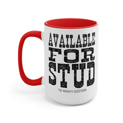 Available for Stud Horse Mug, Custom Horse Coffee Mug - The Naughty Equestrian