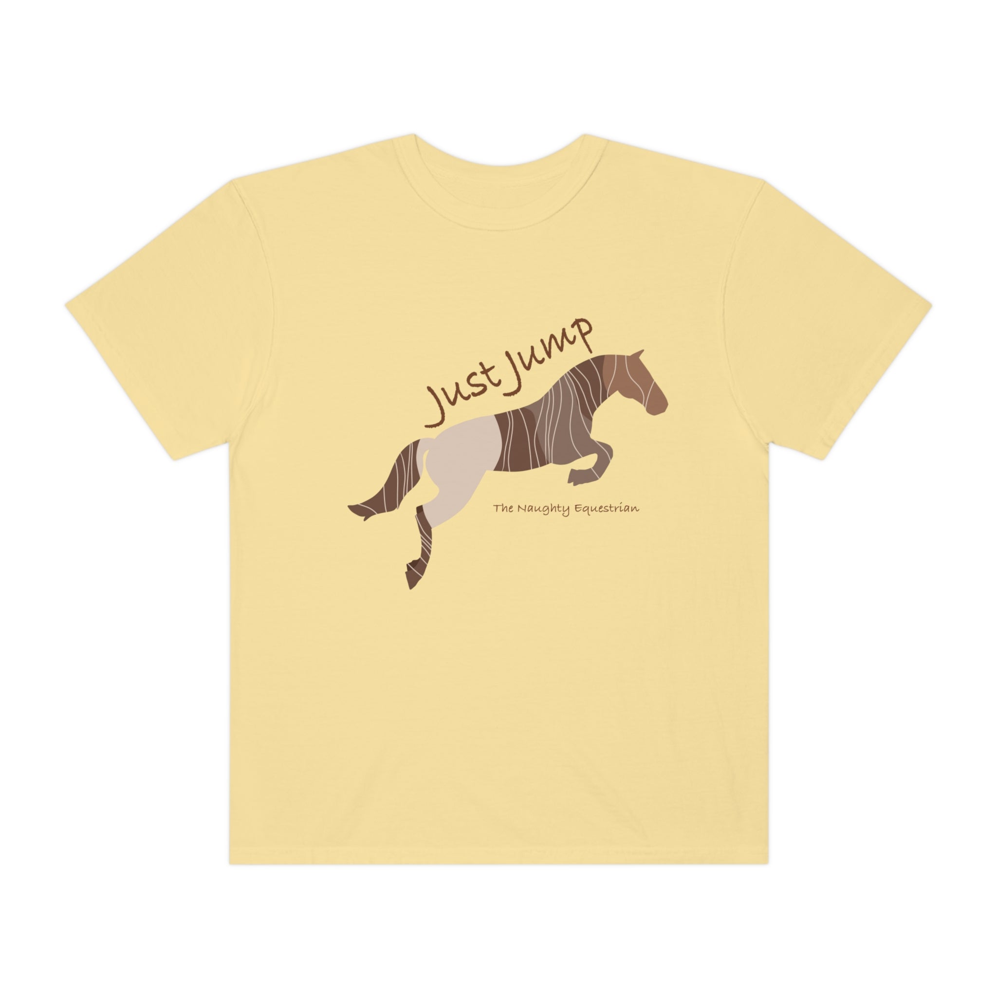 The Naughty Equestrian Wholesale Supplier Just Jump Equestrian Graphic Tee