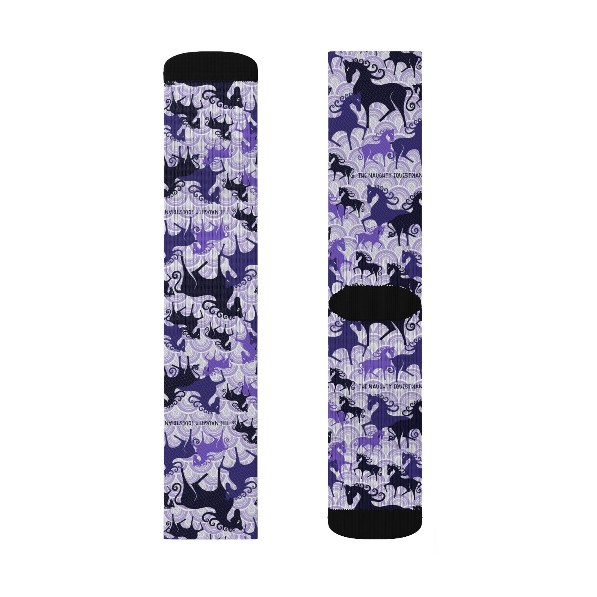 Atomic Horse Purple Socks