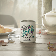 The Naughty Equestrian Wholesale Supplier 16 Hands Between Your Thighs Horse Mug, Camp Cup