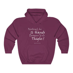 The Naughty Equestrian 16 Hands Between Your Thighs Equestrian Horse Hoodie