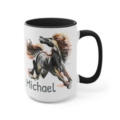 Custom Horse Mug, Horse Coffee Mug - The Naughty Equestrian