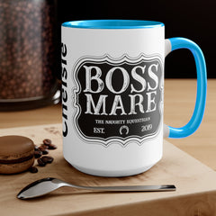 Custom Horse Mug, Boss Mare Mug - The Naughty Equestrian