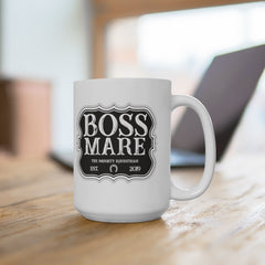 The Naughty Equestrian Boss Mare Coffee Cup