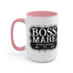 Custom Horse Mug, Boss Mare Mug - The Naughty Equestrian