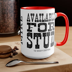 Available for Stud Horse Mug, Custom Horse Coffee Mug - The Naughty Equestrian