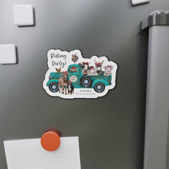 The Naughty Equestrian Riding Dirty Farm Animal Fridge Magnet