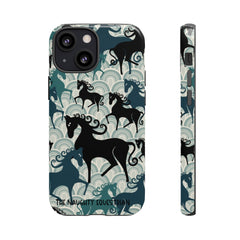 The Naughty Equestrian Atomic Horse iPhone Tough Case