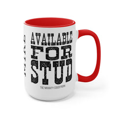 Available for Stud Horse Mug, Custom Horse Coffee Mug - The Naughty Equestrian