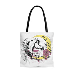 Moonlight Horse Western Tote Bag - The Naughty Equestrian
