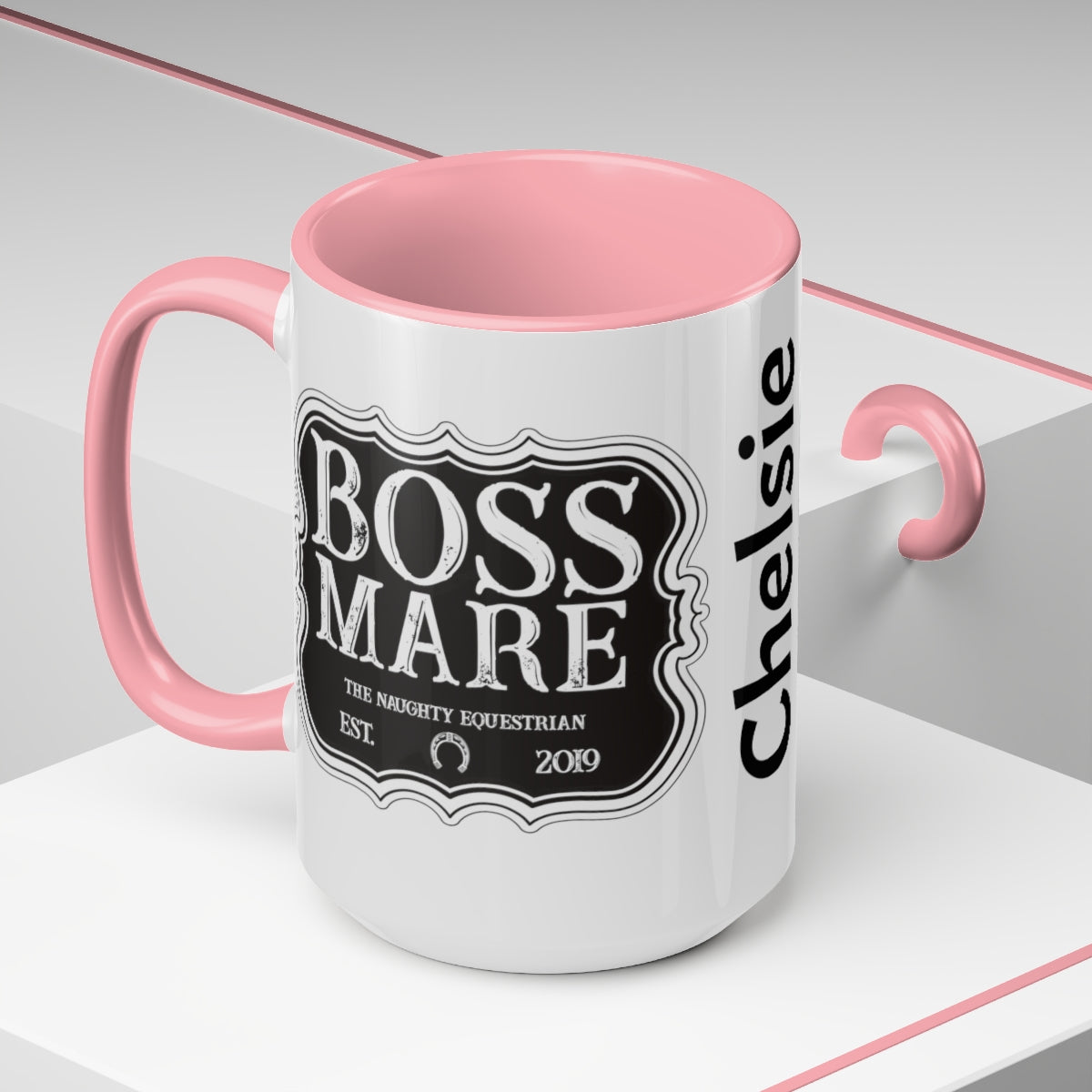Custom Horse Mug, Boss Mare Mug - The Naughty Equestrian