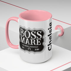 Custom Horse Mug, Boss Mare Mug - The Naughty Equestrian