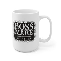 The Naughty Equestrian Boss Mare Coffee Cup