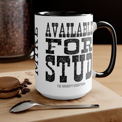 Available for Stud Horse Mug, Custom Horse Coffee Mug - The Naughty Equestrian