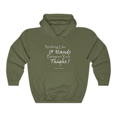 The Naughty Equestrian 15 Hands Between Your Thighs Equestrian Horse Hoodie