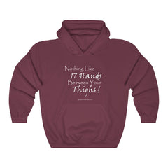 17 Hands Between Your Thighs Equestrian Horse Hoodie - The Naughty Equestrian