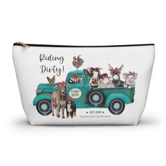 Riding Dirty Farm Animal Makeup Bag - The Naughty Equestrian