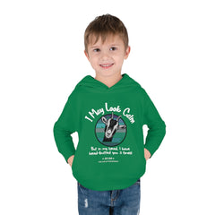 The Naughty Equestrian Funny Goat Toddler Sweatshirt