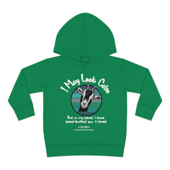 The Naughty Equestrian Funny Goat Toddler Sweatshirt