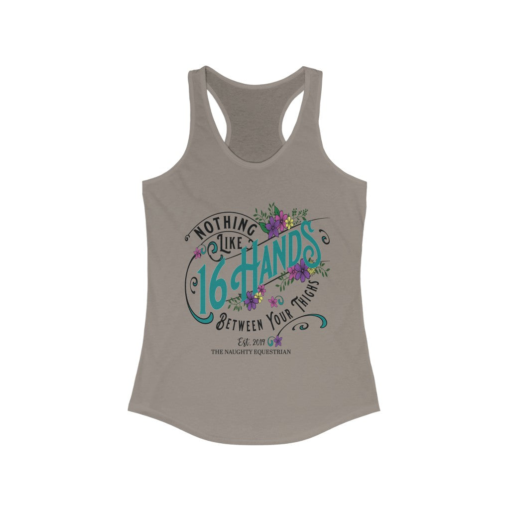 16 Hands Between Your Thighs Graphic Tank - The Naughty Equestrian