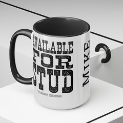 Available for Stud Horse Mug, Custom Horse Coffee Mug - The Naughty Equestrian