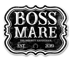 Boss Mare Sticker, Western Vinyl Decal