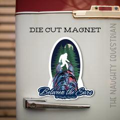 Bigfoot Between the Ears Series Refrigerator Magnet, Western Magnet