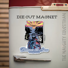 The Naughty Equestrian Wholesale Supplier Arizona Between the Ears Series Refrigerator Magnet, Western Magnet