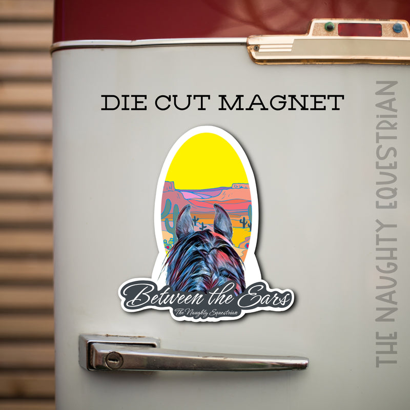 Desert Between the Ears Series Refrigerator Magnet, Western Magnet