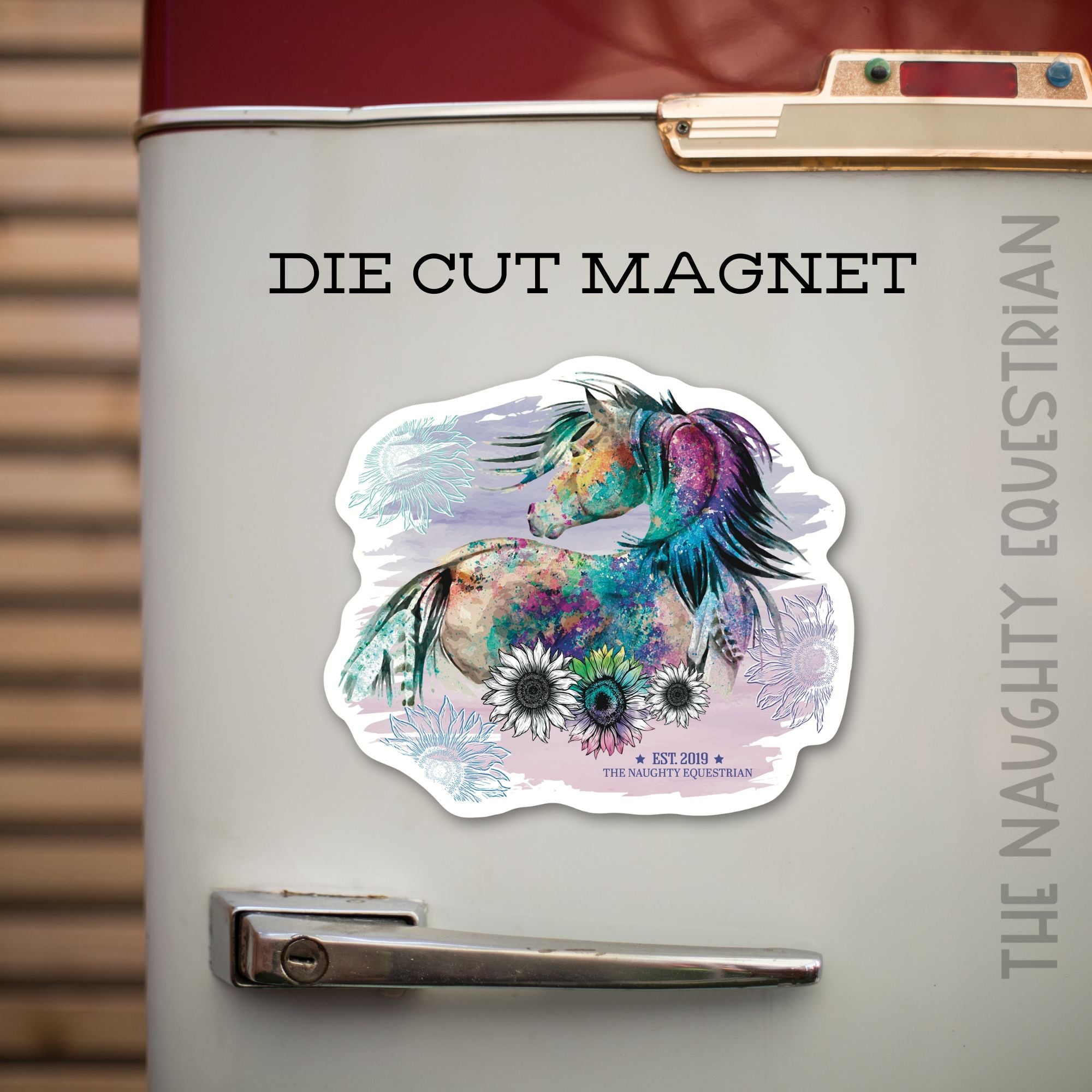 Watercolor Horse Magnet