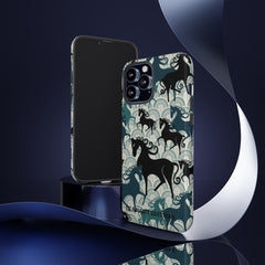 The Naughty Equestrian Atomic Horse iPhone Tough Case