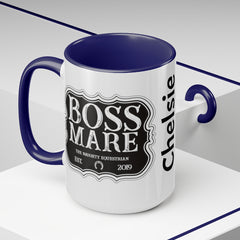 Custom Horse Mug, Boss Mare Mug - The Naughty Equestrian