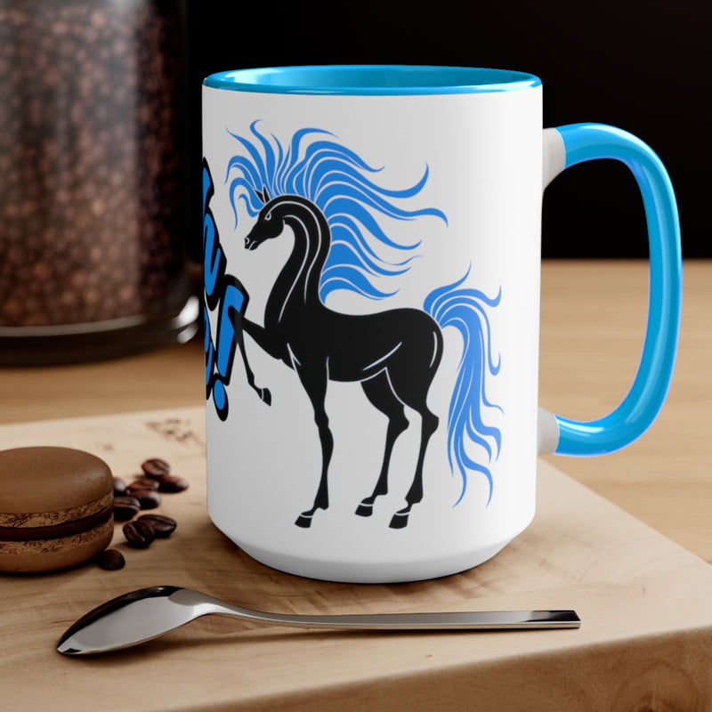 Bitch Please! Horse Mug, Funny Equestrian Cup - The Naughty Equestrian