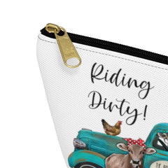 Riding Dirty Farm Animal Makeup Bag - The Naughty Equestrian