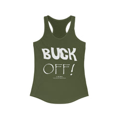 Buck Off Western Racerback Tank