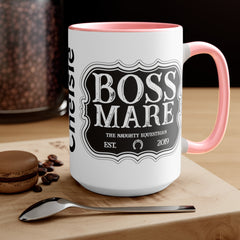 Custom Horse Mug, Boss Mare Mug - The Naughty Equestrian