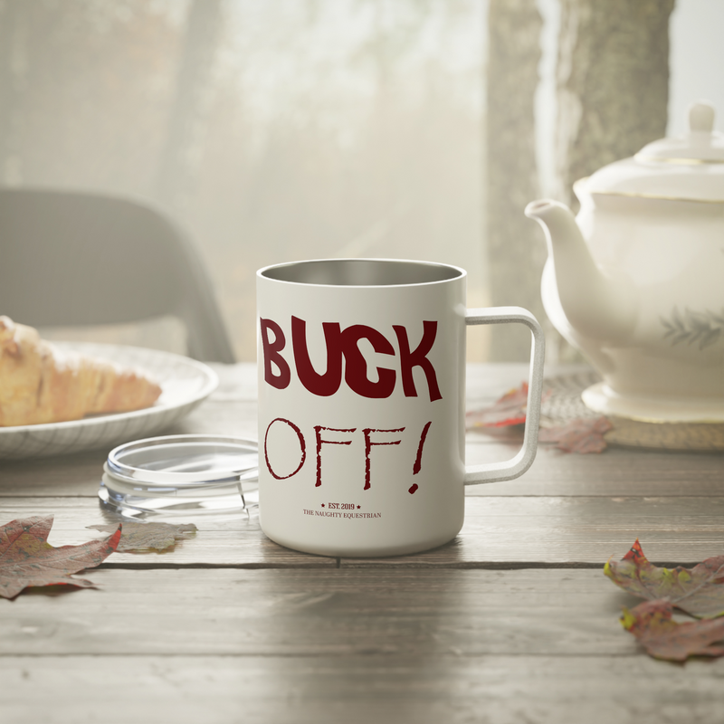 Buck Off Western Mug, Camp Cup