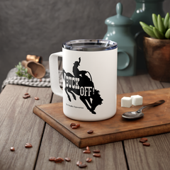 Buck Off Rodeo Horse Western Mug, Camp Cup