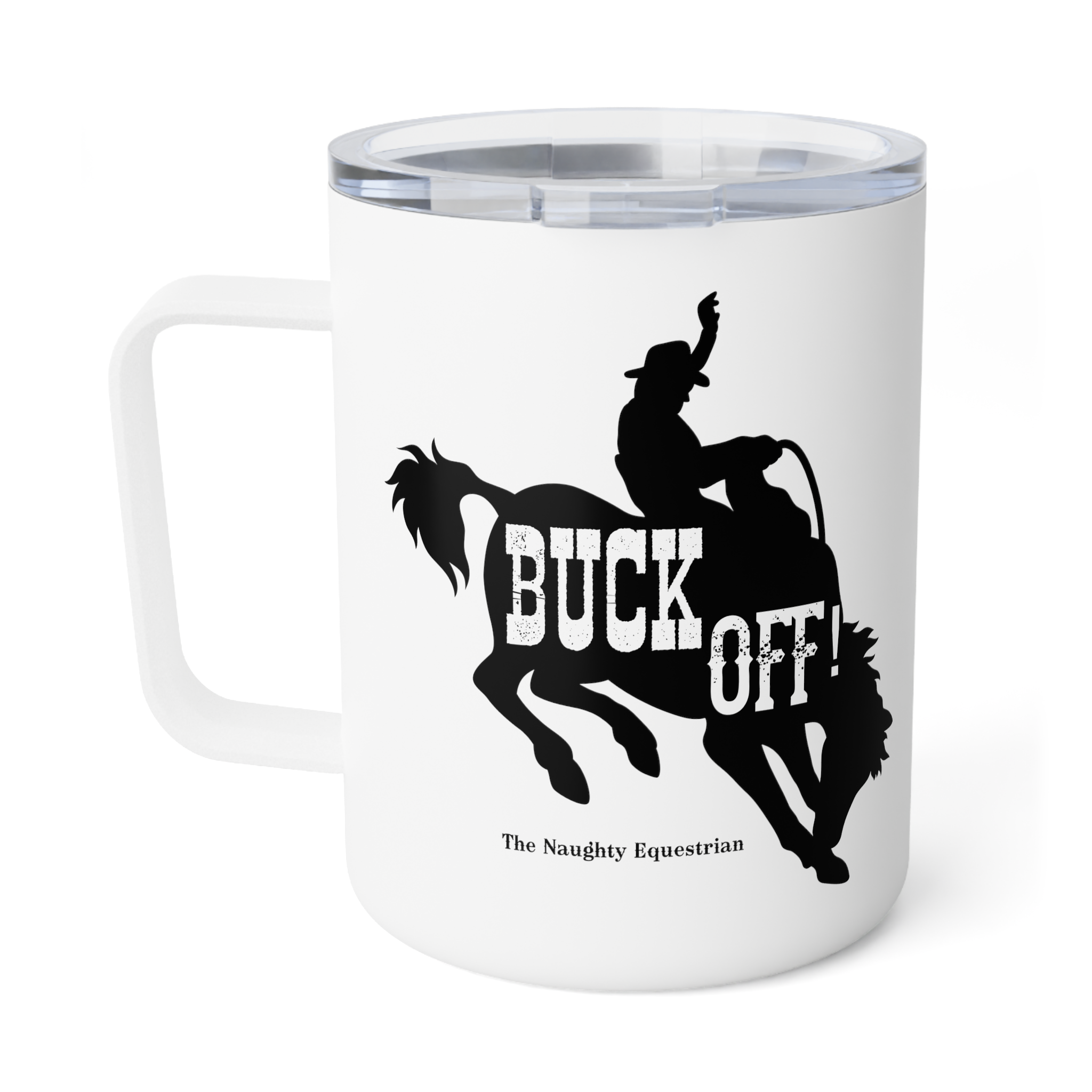Buck Off Rodeo Horse Western Mug, Camp Cup