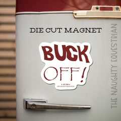 Buck Off Western Magnet