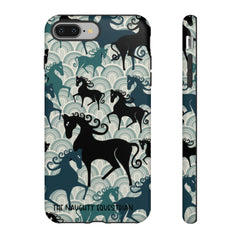 The Naughty Equestrian Atomic Horse iPhone Tough Case