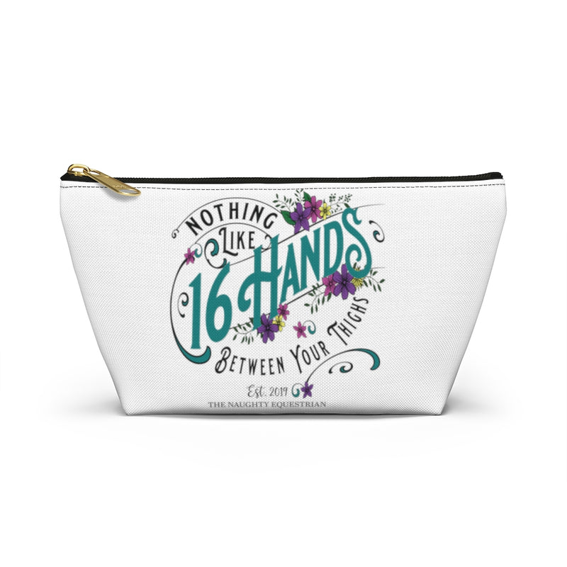 The Naughty Equestrian Happiness is 16 Hands Makeup Bag