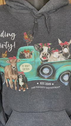 Riding Dirty Farm Animal Hoodie